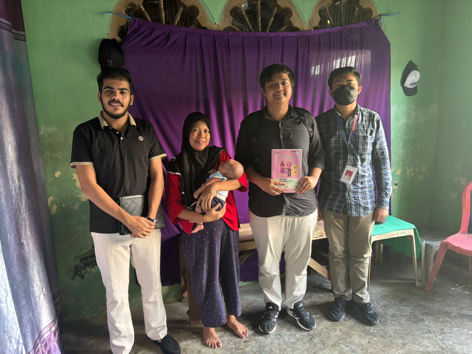 Kunjungan Ke-5 Ibu Rostina oleh Kelompok 7 di Semester 6 (Rabu, 28 Mei 2025)